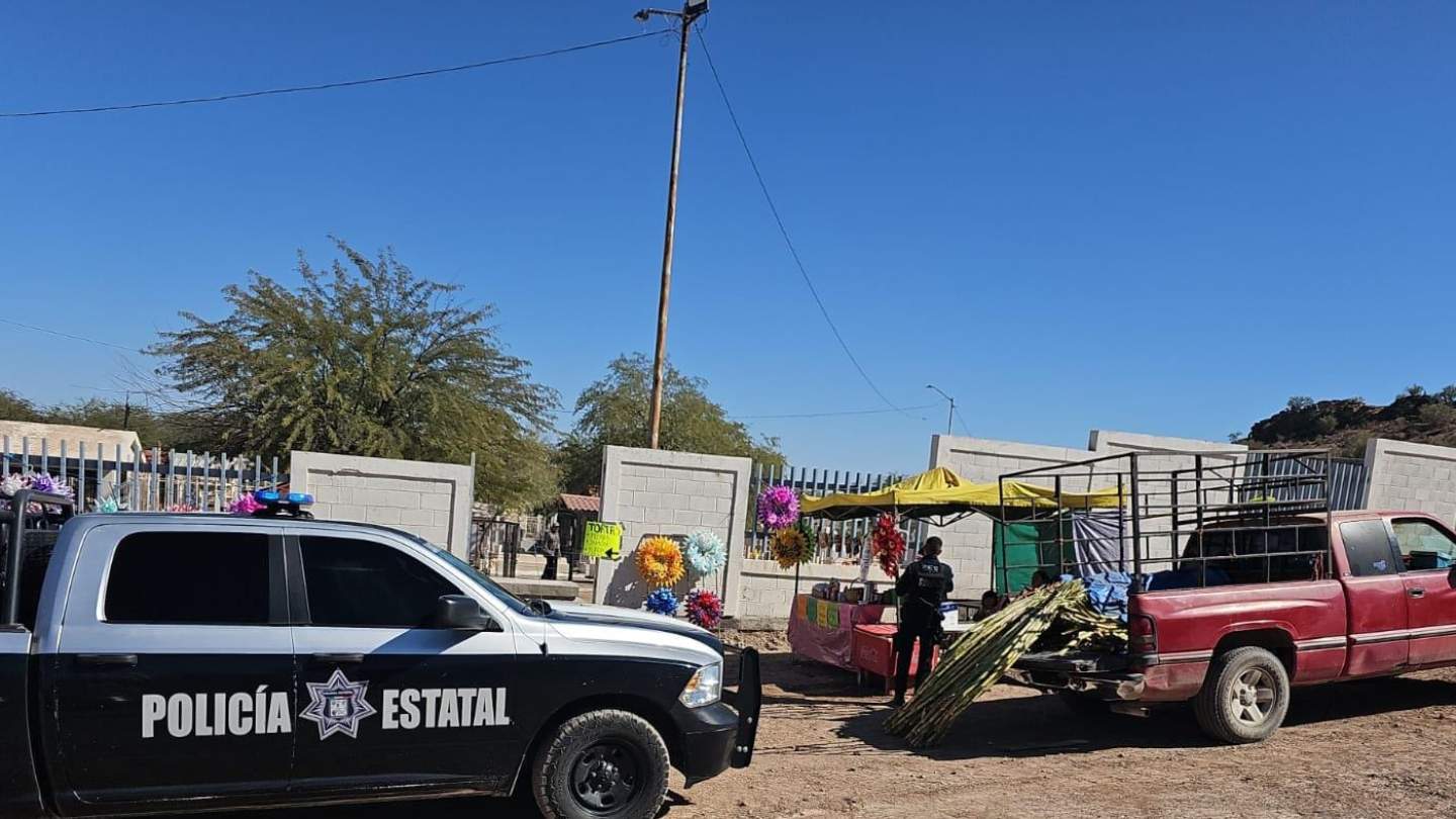 Previene Gobierno de Sonora delito en panteones del Estado con operativos coordinados